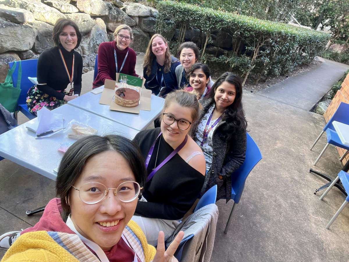 The happiest birthday to our supervisor, colleague and mentor. We love Tiramisu cake😍