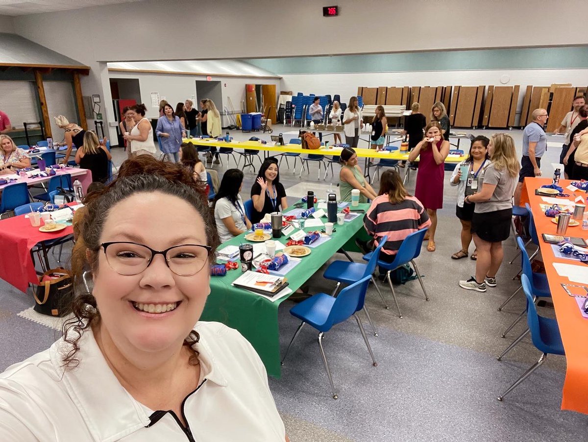 We had an amazing day full of reconnecting, learning, and lots of hard work.  Thank you to our Valley View Booster Club for providing lunch today and our school spirit shirts!  #belongvve