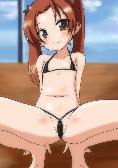 マイクロビキニ会長塗ってたですよ今日は。 