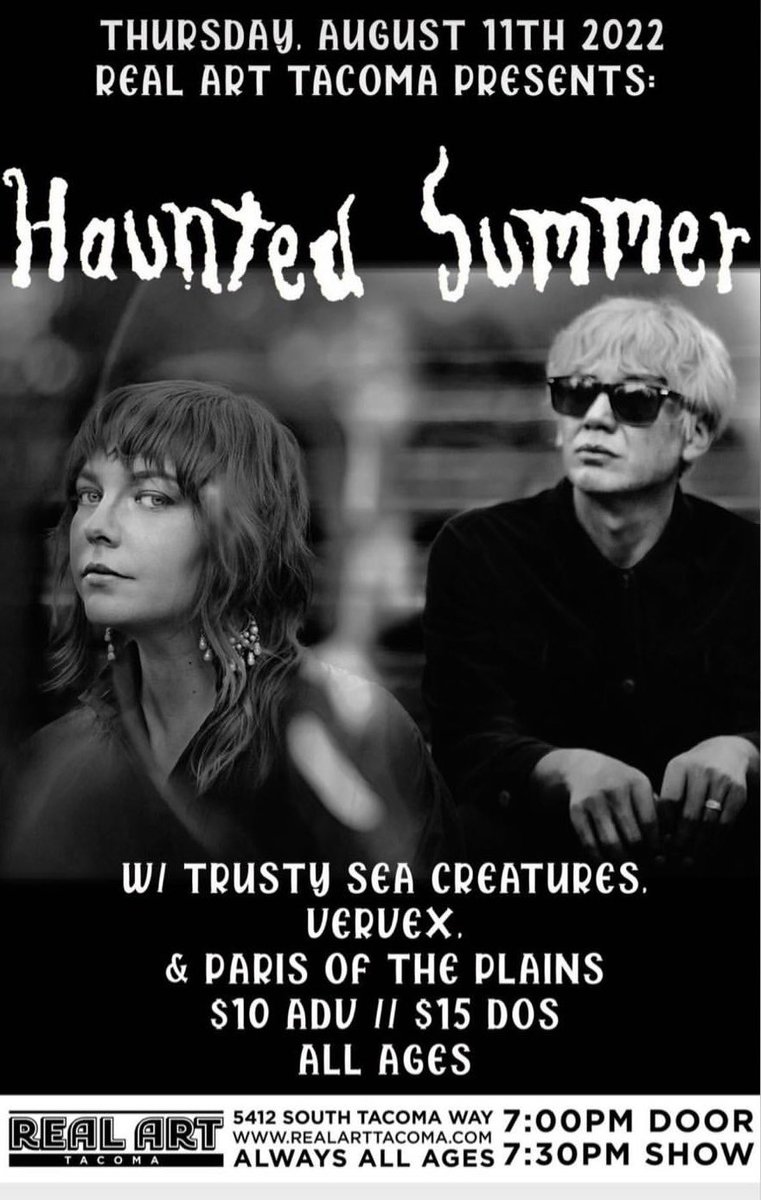 Tacoma! <a href="/HauntedSummerLA/">Haunted Summer Music</a> is headed your way ✌️ #launchleft #hauntedsummer