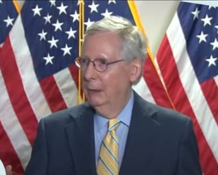 UPDATE: Senator McConnell issues statement on FBI raid of former president Trump: 

"We must send another aid package to Ukraine at all costs."