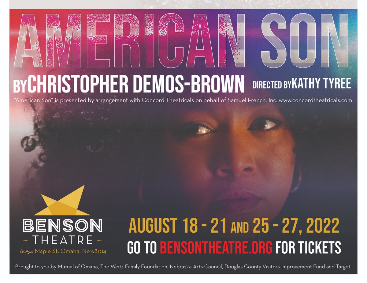 The Buzz about American Son is real. Get your tickets early. Starts August 18th.   ci.ovationtix.com/36337/producti…