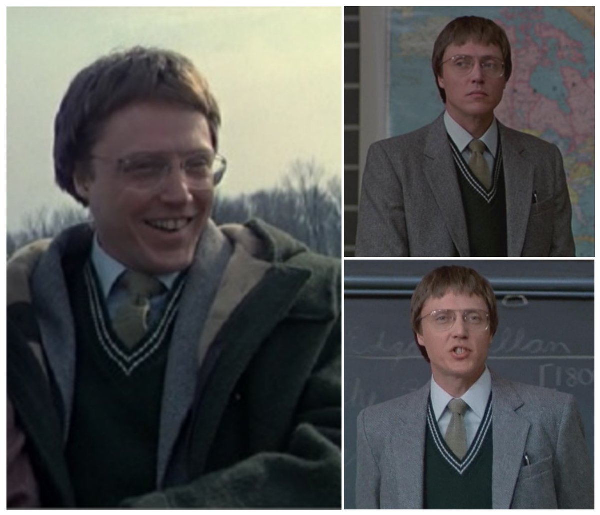 shawnajarrett's tweet photo. In Cronenberg's 1983 adaptation of @StephenKing's "The Dead Zone", Baby Christopher Walken preemptively answers the question, "But what if Harry HAD let the Sorting Hat put him in Slytherin?" https://t.co/Na3IK1HHTR