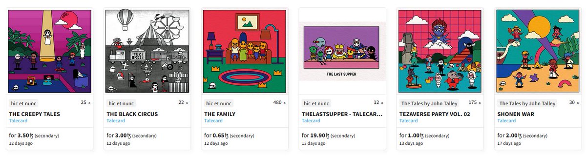 Didn't check objkt in a few months. surprised because there are still sales on secondary.
