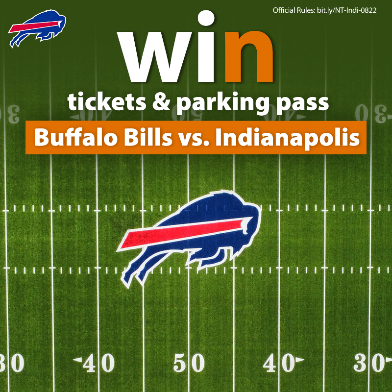 NorthtownAuto's tweet photo. FOLLOW us @northtownauto and RT this post for a chance to win!! 🎉

We're giving away a pair of tickets &amp; parking pass to the Buffalo Bills game vs. Indianapolis on Saturday, 8/13/22

* 1 winner selected Wed. 8/10/22. Tickets distributed electronically via the Ticketmaster app. https://t.co/mqGiQEai4J