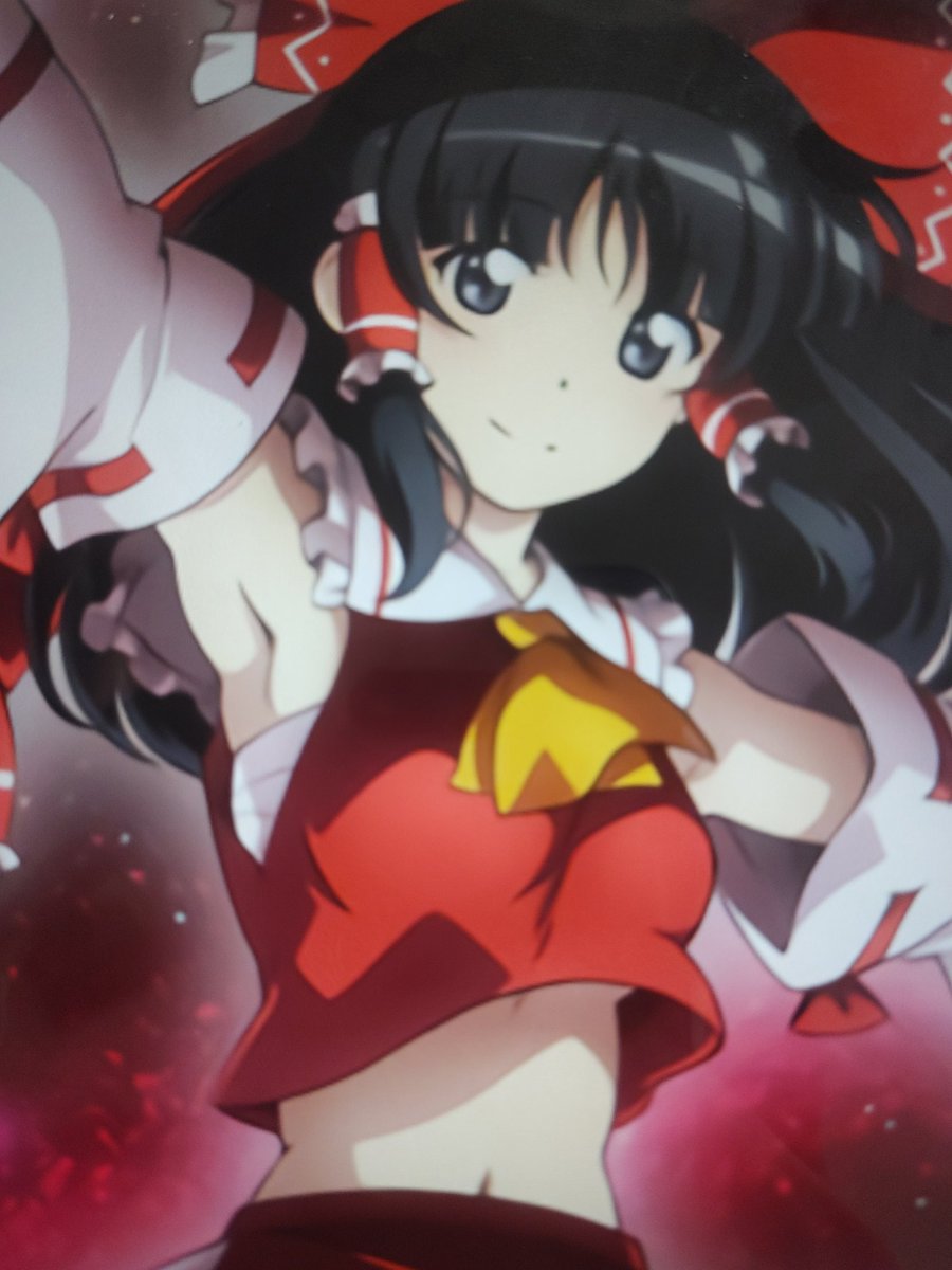 RT @DKumagi: 8／9は霊夢の日、やはり幻想万華鏡の霊夢は良い。#東方