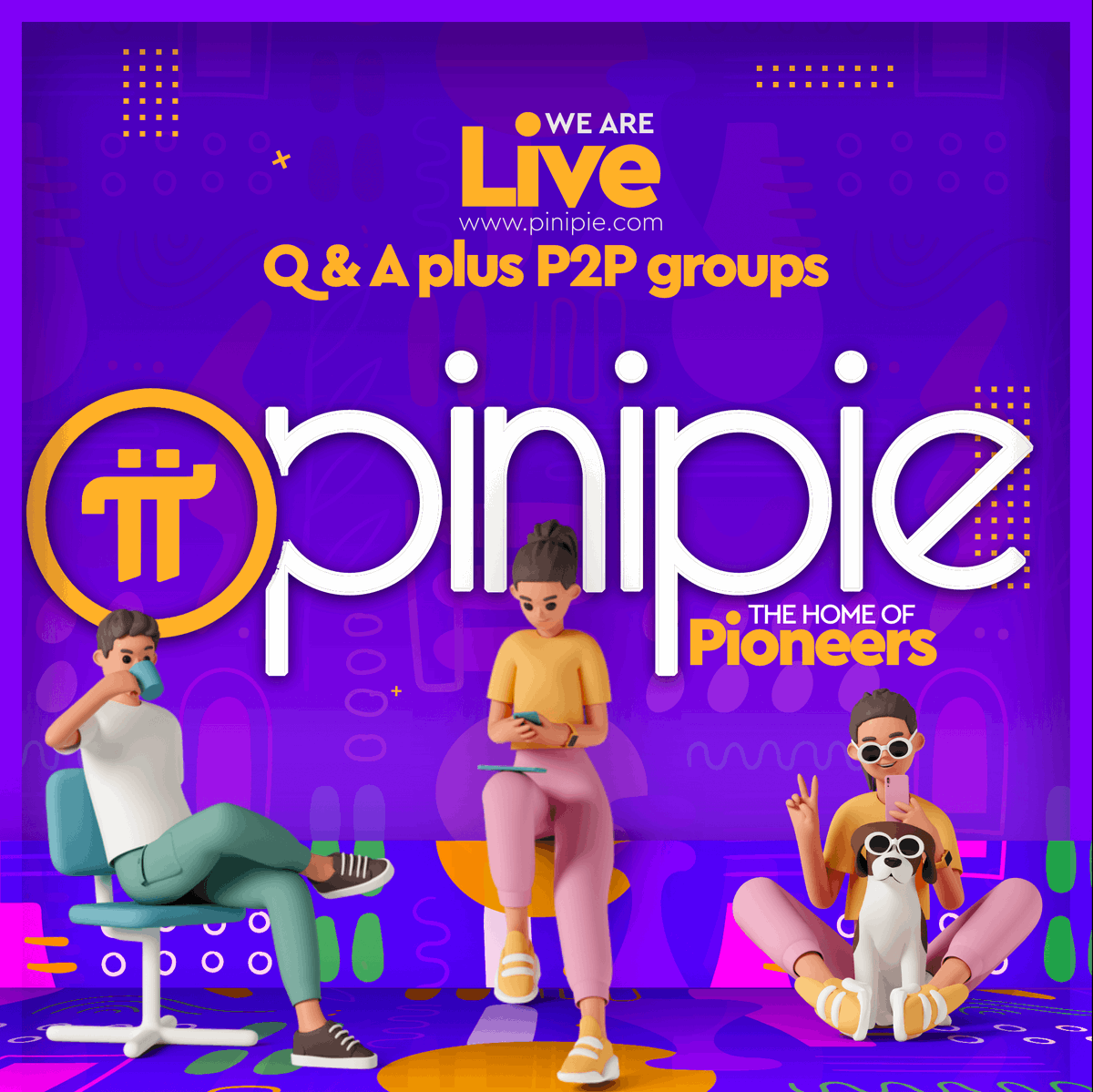 7billionpie's tweet photo. Pinipie will connect you with pioneers worldwide so you can easily &amp; quickly find news, updates, stories or ask &amp; answer questions about Pi. Visit https://t.co/WwWSoxmDov
#Pipayments #Pitransactions #PiNetworkUpdates #PiConsensus #doge #Picoin #Cryptos #PiNetwork #Cryptocurency https://t.co/lEKGldwNmh