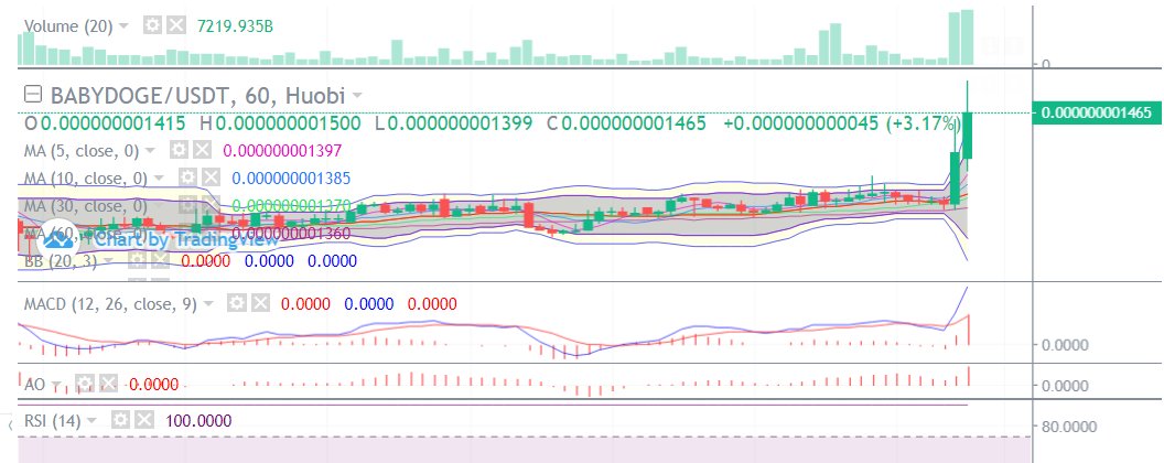 azas86's tweet photo. #BabydogeCoin Major Update incoming https://t.co/M11mRpBMX1