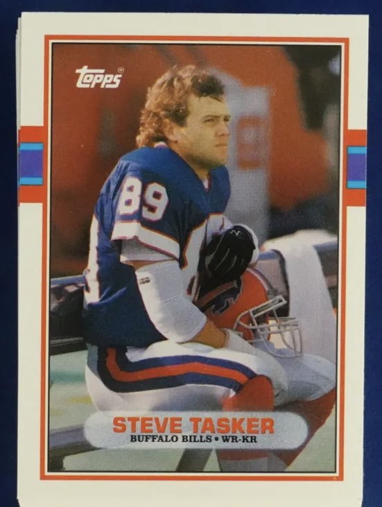 HOFSteveTasker's tweet photo. GIVEAWAY TIME #BILLSMAFIA   🚨 

I’m giving away the following to ONE lucky Bills Fan!

-Frank Reich autograph card
-Steve Tasker rookie card
-Tasker HOF koozie

All you have to do is:

1. Follow this account
2. Retweet this tweet
3. Like this tweet

Winner announced August 13. https://t.co/QMsgJ1X02G