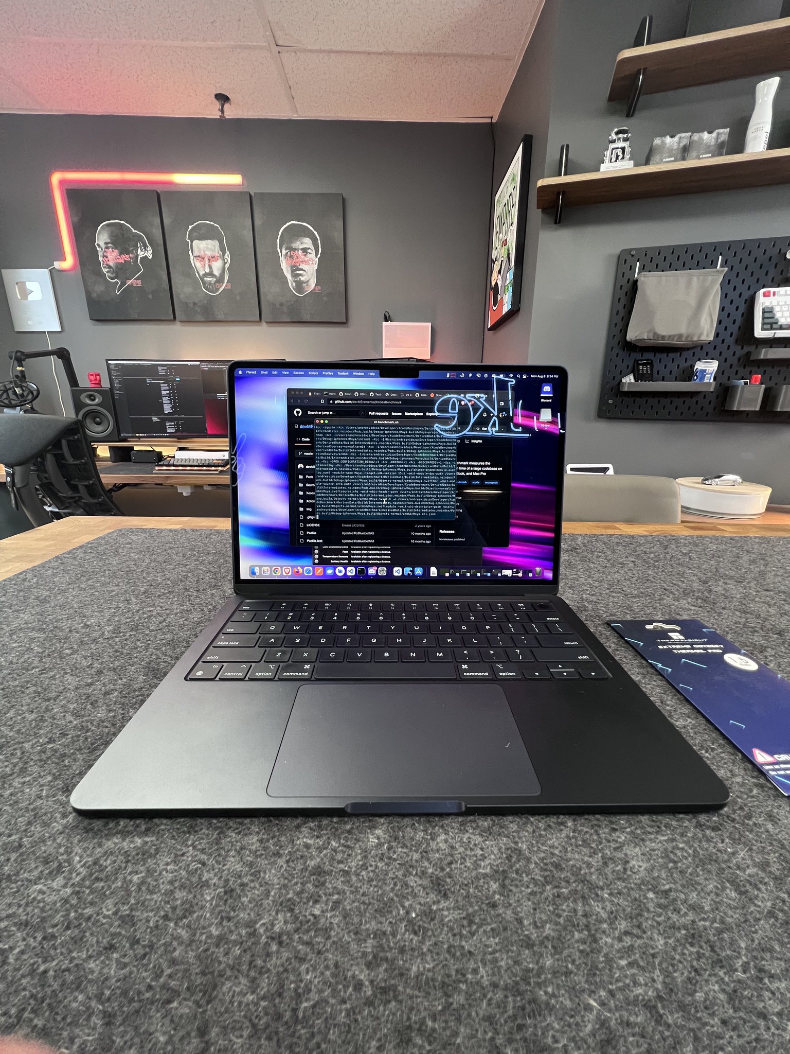 Andres Vidoza on Twitter "107 degrees MacBook Air 🥵 Running some Xcode