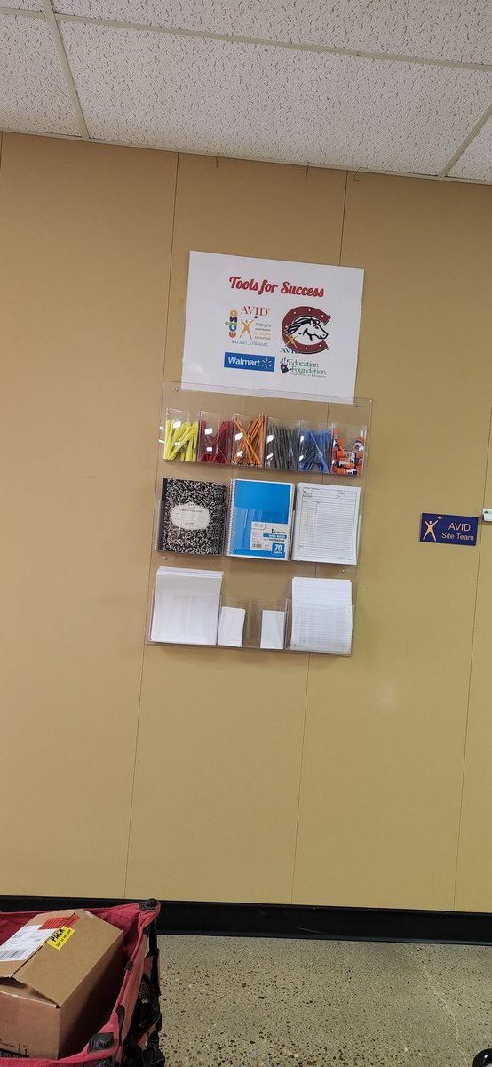 AVIDEagles's tweet photo. Thank you @EFOdessa for the supplies for @CrockettColts #Tools4Success #ThisIsAVID #AVIDColts2223 #AVIDFamily #RestockfortheNewYear @MaribelAranda12 @ECISD_AVID4ALL @AVID4College @AVIDExcel @ScottMuri https://t.co/hoa2ugnjZk