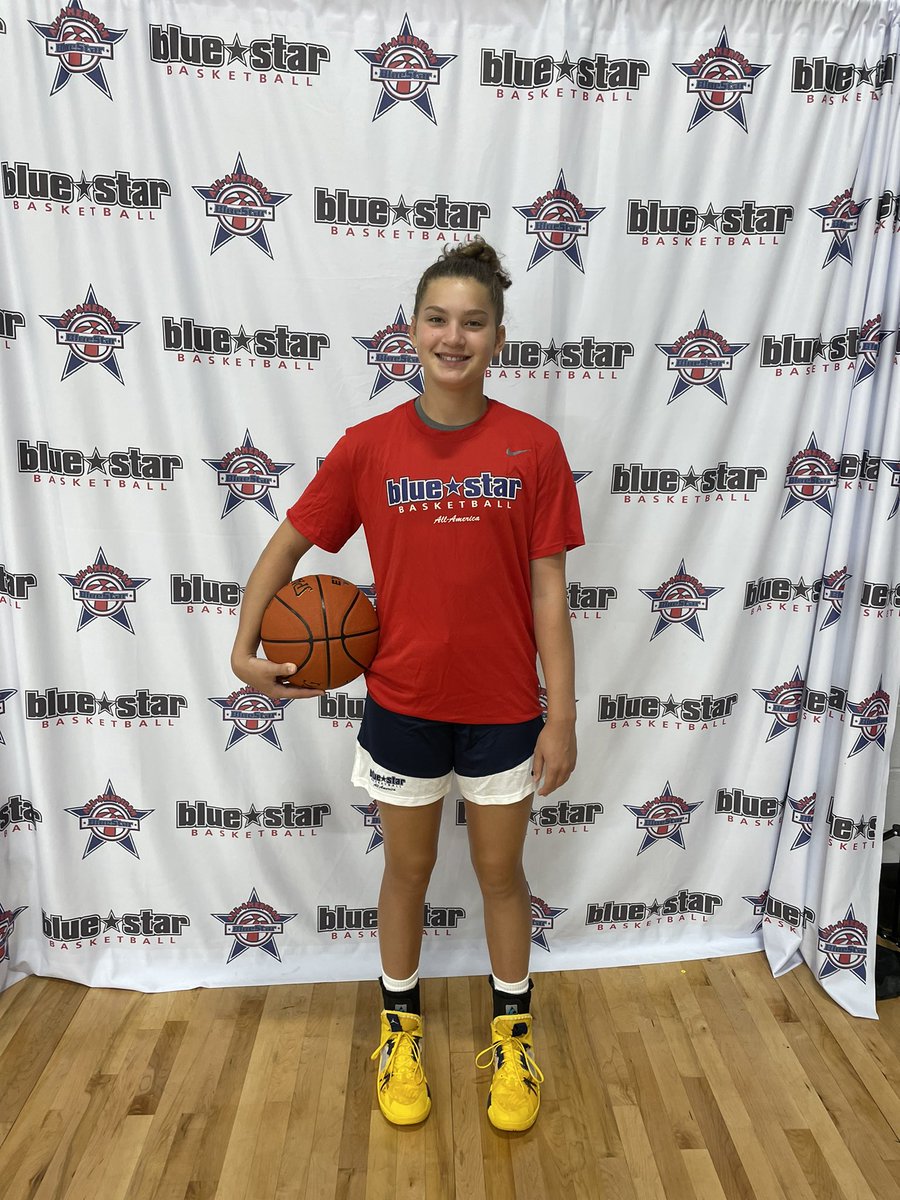 Give it up for Cece Arico who represented the @MImystics and Mystics Dalton well at the Blue Star All American Camp. One of the best 2027’s in the country!
