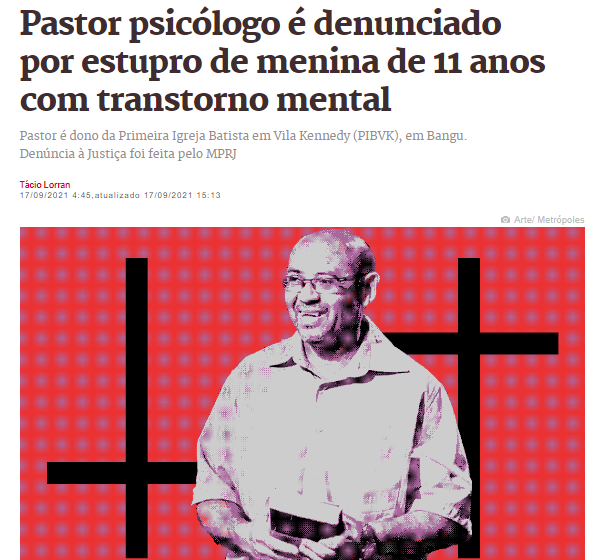taciolorran's tweet photo. NOTÍCIA BOA

Há 1 ano revelei no @Metropoles o caso de um pastor denunciado por estuprar uma menina com transtorno mental. A defesa conseguiu na Justiça nos proibir de publicar qualquer coisa nova sobre o processo sigiloso.

Mas essa decisão caiu por terra – em nome de Jesus!

🧶 https://t.co/HkGmYm6lrA