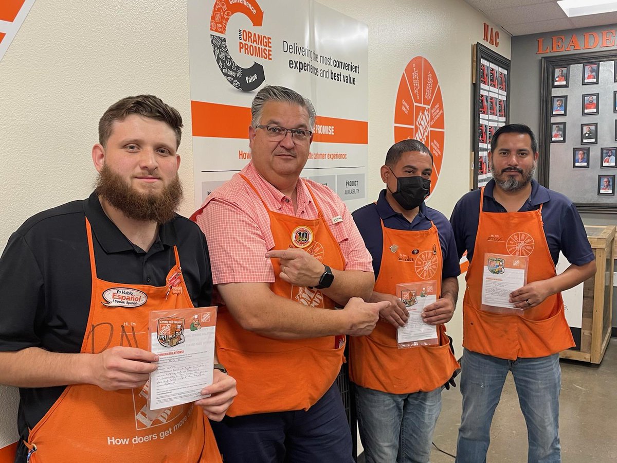 Steven Stubbs (@stevestu72) on Twitter photo Today we recognized three associates who have shown excellent customer service and selflessly help throughout the store. Keep up the great work Raul, Sal and Eloy!!
<a href="/ricksolis2121/">Ricardo Solis (Rick)</a> <a href="/SendejoRoy/">Roy</a> <a href="/RRORTEGA6577/">Rene Ortega</a> @JuliaCXM6577 Today we recognized three associates who have shown excellent customer service and selflessly help throughout the store. Keep up the great work Raul, Sal and Eloy!!
<a href="/ricksolis2121/">Ricardo Solis (Rick)</a> <a href="/SendejoRoy/">Roy</a> <a href="/RRORTEGA6577/">Rene Ortega</a> @JuliaCXM6577