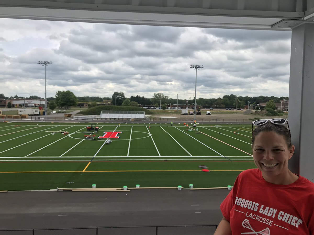 The IroquoisCSD multi-use athletic facility!  @Excited for all our students and community members to enjoy this great addition! Let’s Go Chiefs! <a href="/icsdboyslax/">Iroquois Boys Lacrosse</a> <a href="/IroqAldenFed/">Iroquois Alden Hockey</a> @ChiefCCTrack @EdIroquois <a href="/IroquoisAthlet1/">Iroquois Athletics</a> <a href="/IroquoisCheer/">Iroquois Cheer</a> @IHS_ChiefsFB <a href="/Heather245789/">Heather R</a>