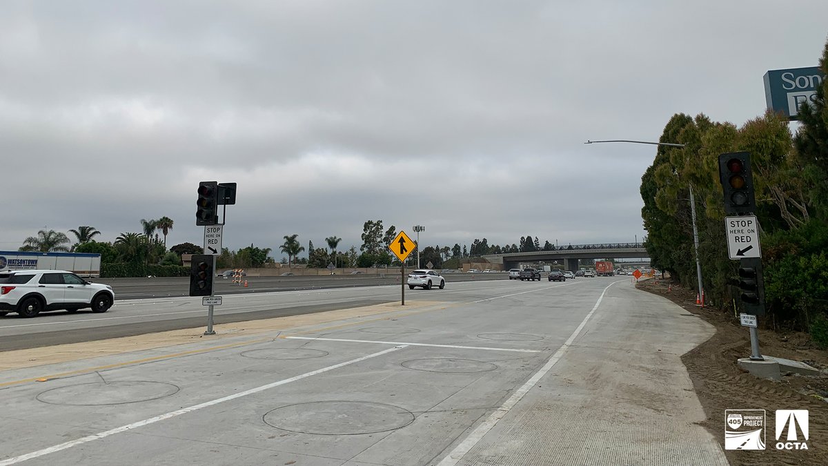 405improvement's tweet photo. Have you driven the newly opened northbound (NB) I-405 on-ramp from Brookhurst Street yet? 🎉 Follow our page for more project updates and milestones!
#Brookhurst #Construction #405Improvement #CaltransOC @fv_cityhall https://t.co/Y4xamcRYGH