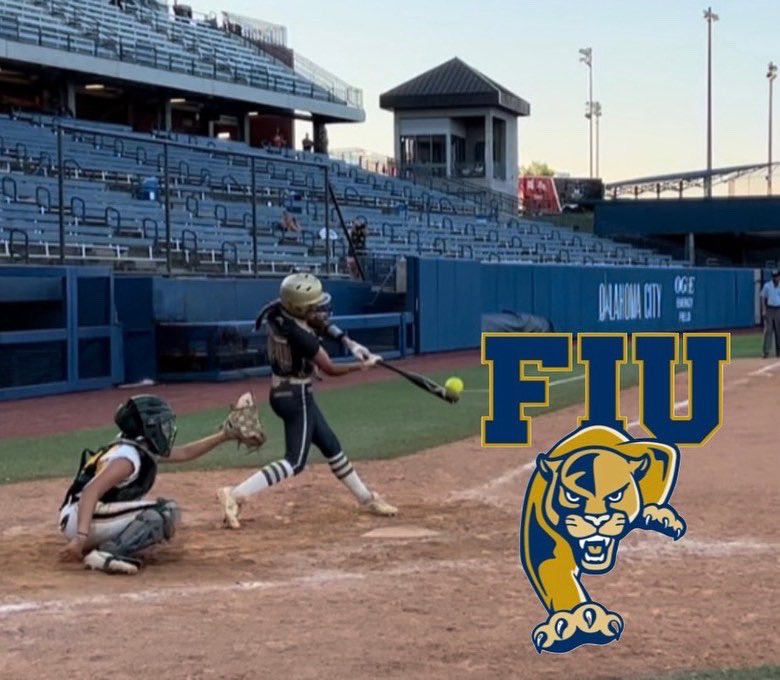 i’m super excited to announce that i will be continuing my academic and athletic career to play division 1 softball at Florida International University! go panthers💛
Thank you so much for this opportunity! <a href="/CoachBee9/">Mike Larabee</a> <a href="/MikeMeyersFIU/">Mike Meyers</a> <a href="/AleimaleeLopez/">Aleimalee López</a> @Tarannnn_14