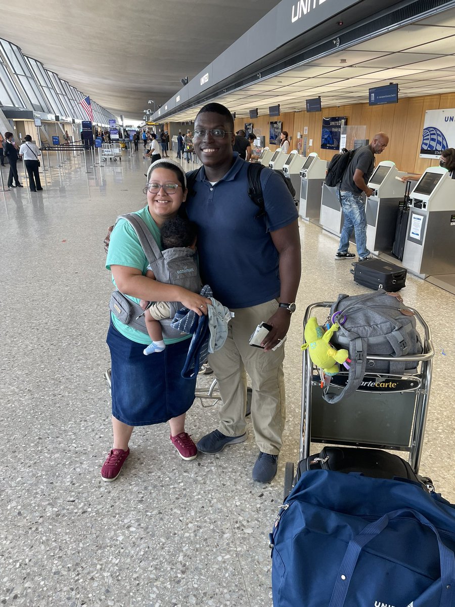 They're on their way! 

<a href="/PastorJSeay/">Pastor John Seay</a> and FBC Family are proud of and praying for our missionaries, the Akuokoh family, as they make the first leg of their journey to Ghana West Africa where they will be serving.

Please be in prayer for their safety and future ministry in Ghana.