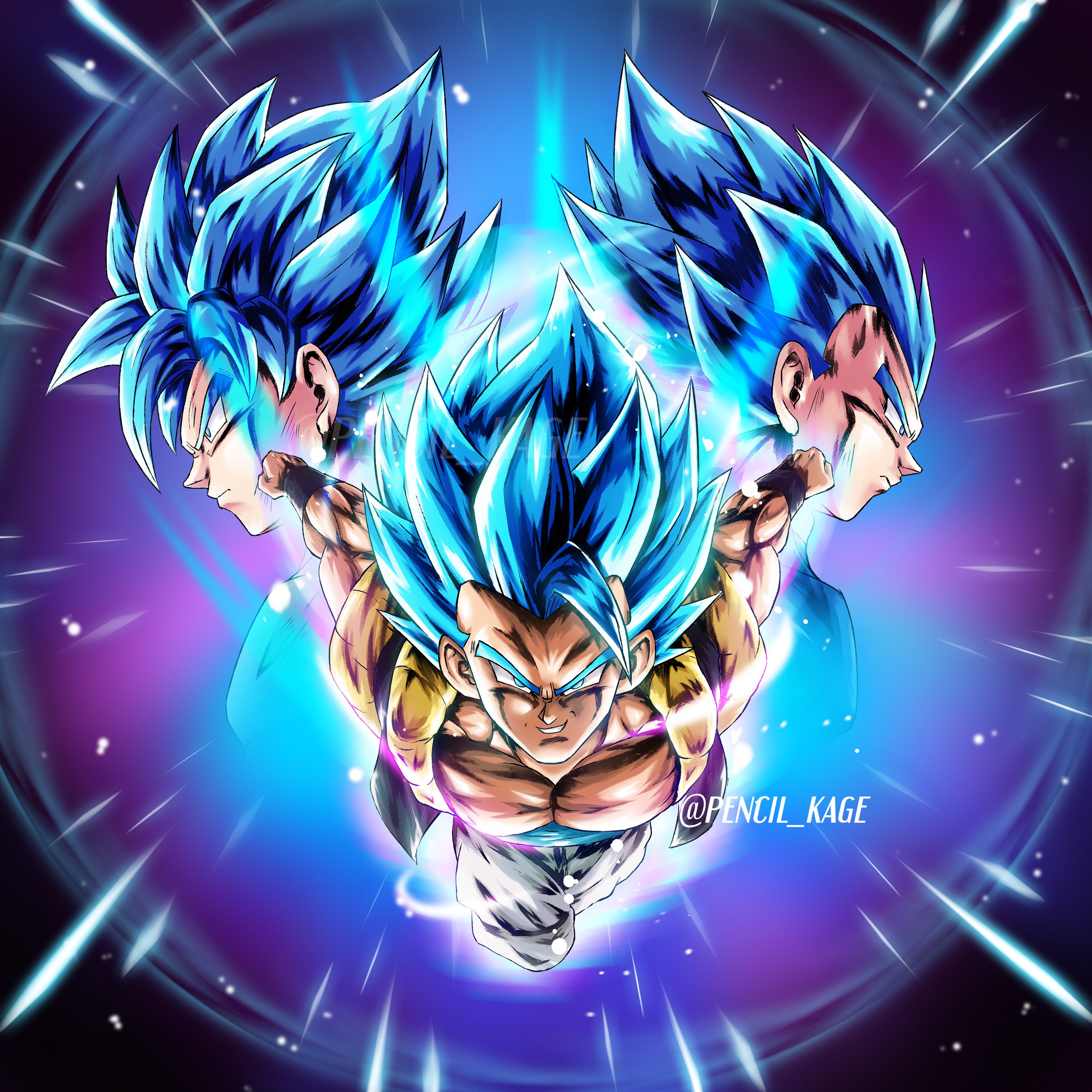 ULTRA Super Saiyan God SS Gogeta Is Coming!!], arts