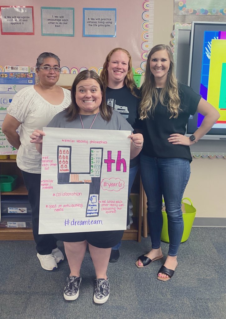4th grade is ready to #CISDWorkingTogether for the 6th year! We were so excited to get this #Wilsonway 30th birthday party started!