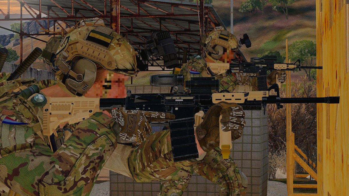 Our members keep themself busy outside our regular operations, we got a shooting range server up and running 24/7. 
In that way, our members can keep their skills and drills on a high level 😎