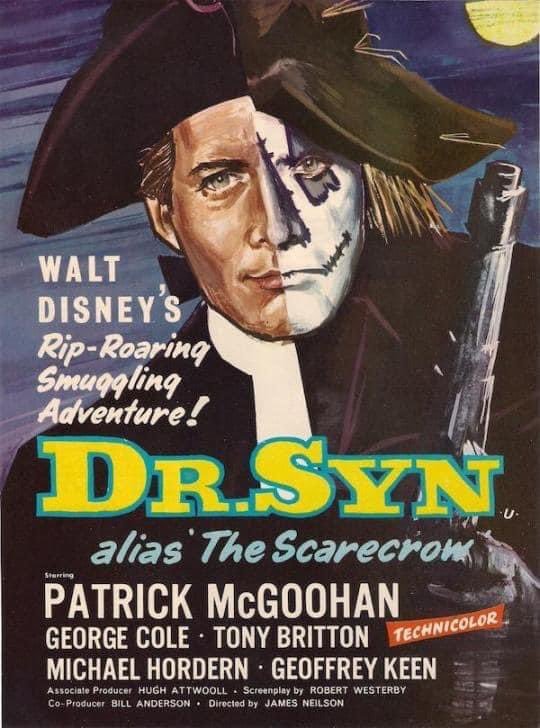 TimeLordDrew61's tweet photo. For a Disney Film, when first I saw this in the 1960โs it really terrified me. #DrSyn #TheScarecrow #PatrickMcGoohan https://t.co/79NeLCqYPw