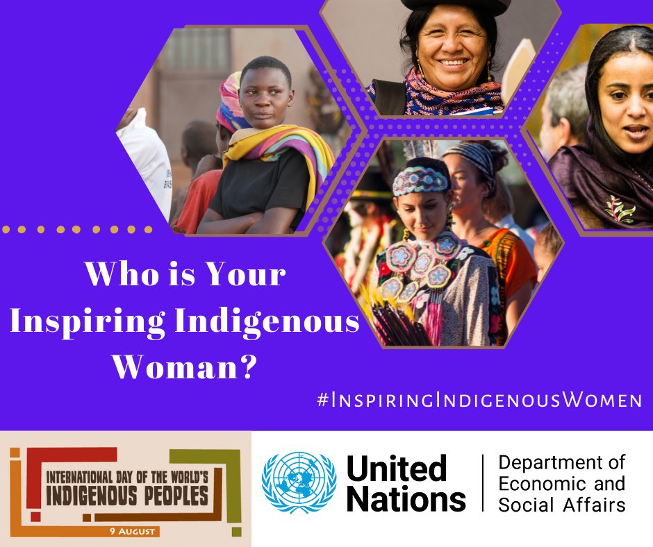 Today we celebrate International Day of the World’s Indigenous Peoples.

This year’s theme highlights “The Role of Indigenous Women in the Preservation and Transmission of Traditional Knowledge”. 

un.org/development/de…

#InspiringIndigenousWomen