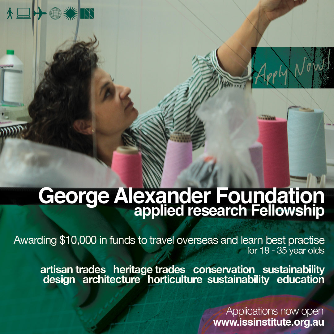 #Fellowship #applynow ~ we're taking applications for the GAF Fellowship to support young artisans and heritage trades workers. Get in touch with us today if you have a research topic that deserves investigating.