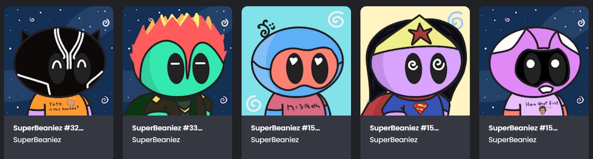 OxG (@garretl88) on Twitter photo <a href="/SuperBeaniez/">Super Beaniez</a> check out my justice league, this boys and girls are going to rekt the web3 space. #NFT #FREEMINTNFT #DegenMints #cutenft <a href="/SuperBeaniez/">Super Beaniez</a> check out my justice league, this boys and girls are going to rekt the web3 space. #NFT #FREEMINTNFT #DegenMints #cutenft