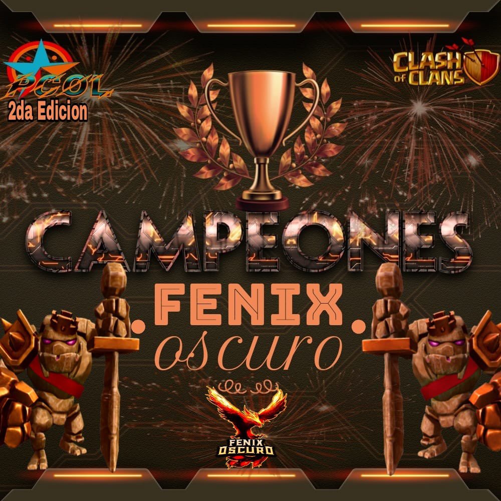 FENIX OSCURO/Cuenta Oficial/ lider: Elilunita (@vivianap436882) on Twitter photo Quiero agradecer a los organizadores, patrocinadores y Streamers de tan prestigio torneo por habernos dado la oportunidad de participar, muchas gracias, muy felices de salir victoriosos, muchas gracias a todos. 💪🏻🎊👏🏻👏🏻🏆 <a href="/pcol_torneoscoc/">𝑷𝑪𝑶𝑳</a> <a href="/JACKYGAMER10/">JACKY_GAMER</a> <a href="/Jhonyaleja2/">Jhon y aleja</a> Quiero agradecer a los organizadores, patrocinadores y Streamers de tan prestigio torneo por habernos dado la oportunidad de participar, muchas gracias, muy felices de salir victoriosos, muchas gracias a todos. 💪🏻🎊👏🏻👏🏻🏆 <a href="/pcol_torneoscoc/">𝑷𝑪𝑶𝑳</a> <a href="/JACKYGAMER10/">JACKY_GAMER</a> <a href="/Jhonyaleja2/">Jhon y aleja</a>