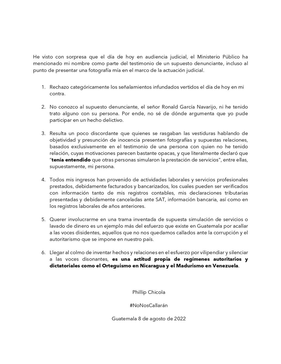 pchicola's tweet photo. #NoNosCallarán https://t.co/BMPcxN9g9Q