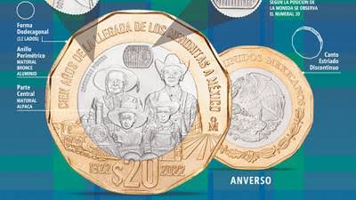 A partir de este lunes 8 de agosto, el <a href="/Banxico/">Banco de México</a> puso en circulación la nueva moneda de 20 pesos que conmemora los 100 años de los Menonitas en México