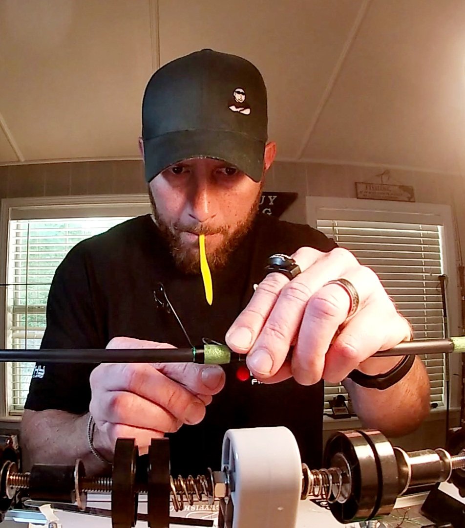 BaldGuyFishing's tweet photo. Focusing on the small details brings the big picture into focus.
#BaldGuyFishing #americantackle #microwaveguides #customfishingrods #rodbuilder #standoutfromthecrowd #builttobedifferent #notfromaboxstore #getcreative #linecutterz #Chattanooga #lookcoolcatchfish #focus #focused https://t.co/3WzibCP3S8