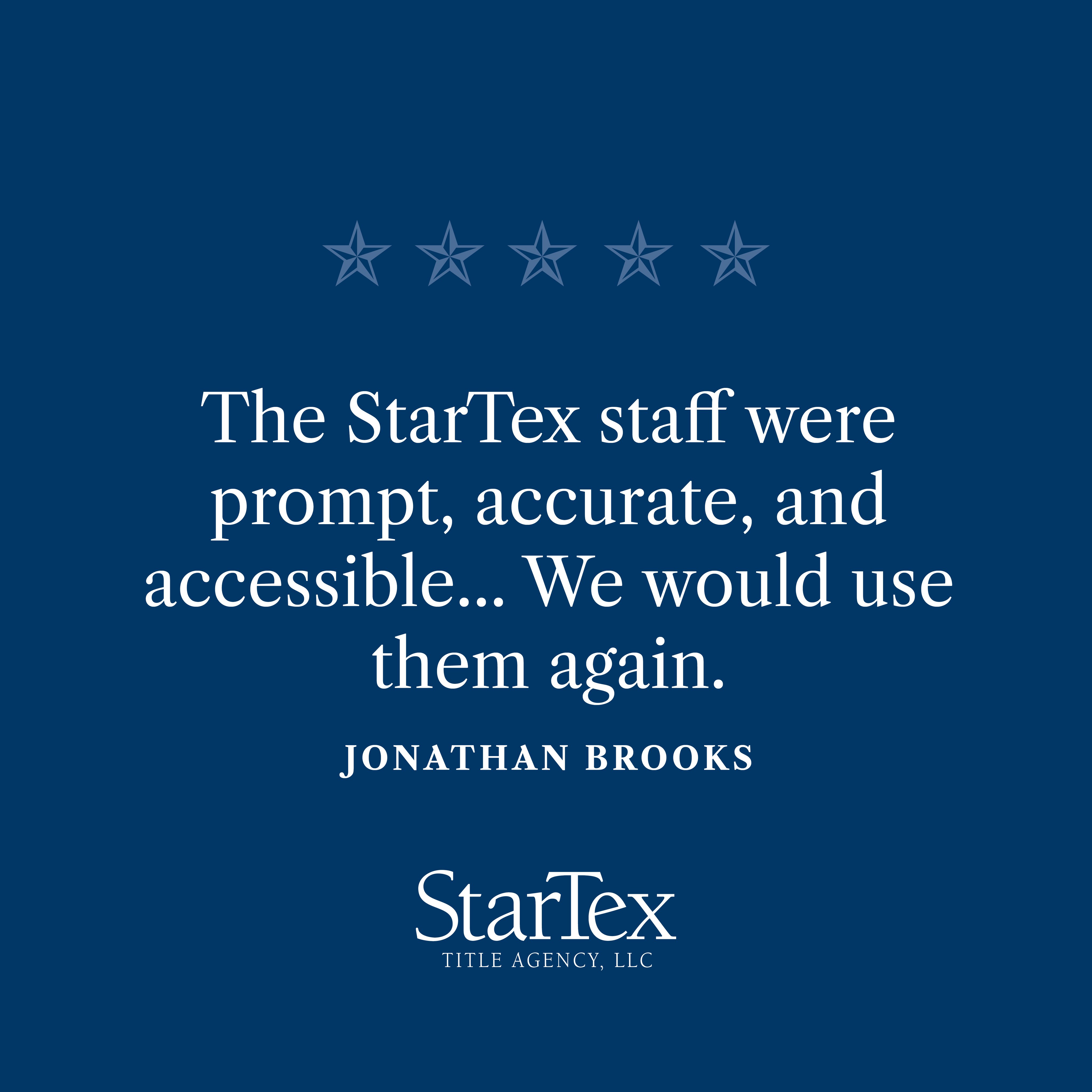 StarTex Title Agency, LLC (StarTexHouston) / Twitter