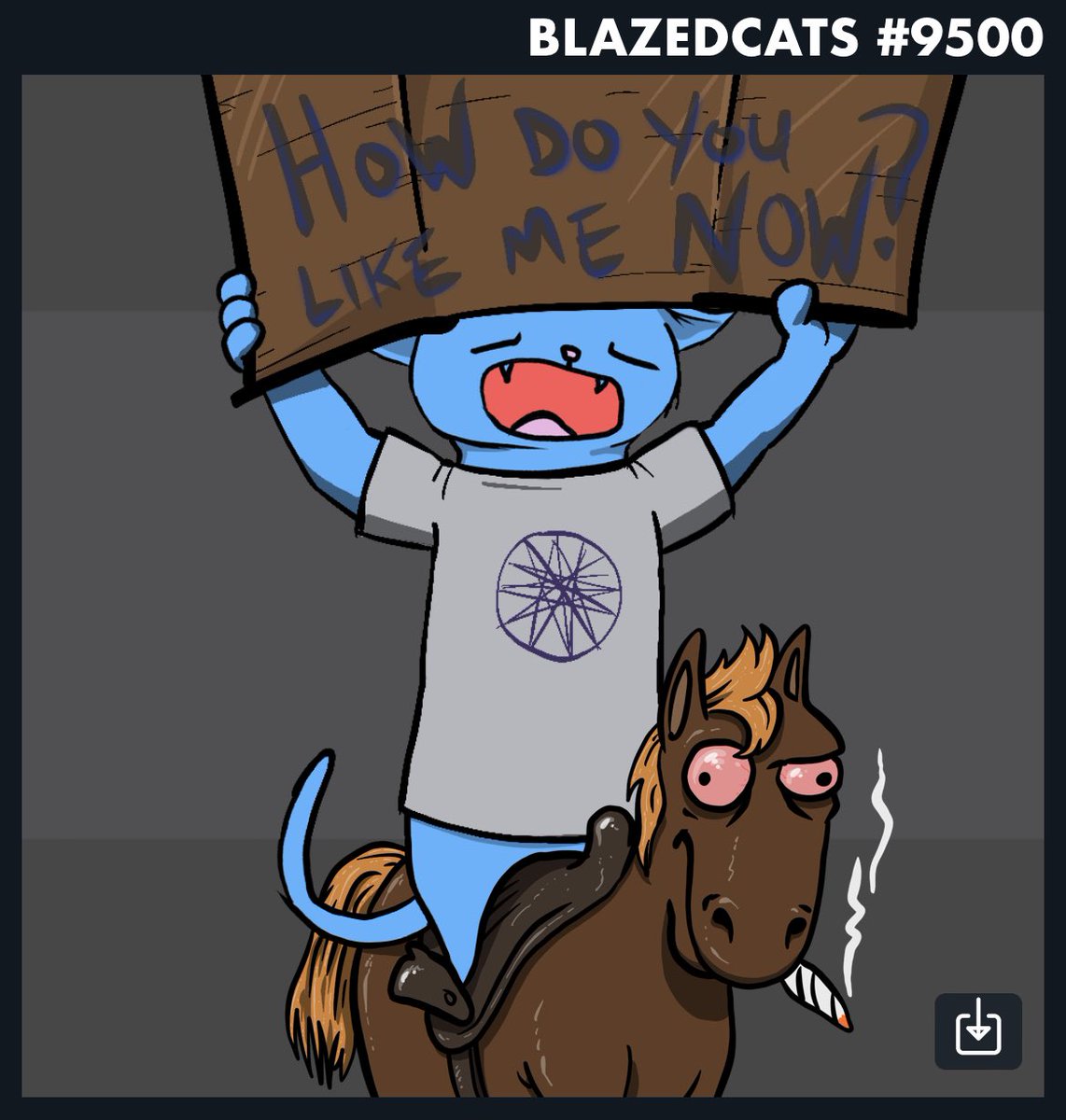Josh_Backman's tweet photo. It’s going to take all day to get over this new @BlazedCats custom. 

Certified fire 🔥

@BlazedCats by @BUILTBYQUANTUM

https://t.co/XpSB76utxb

#qNFT #NFT #NFTCommunity @qNFTHUB @BUILTBYQUANTUM #QuantumCustoms #NFTs #BlazedCats https://t.co/cCWq25TQ9L