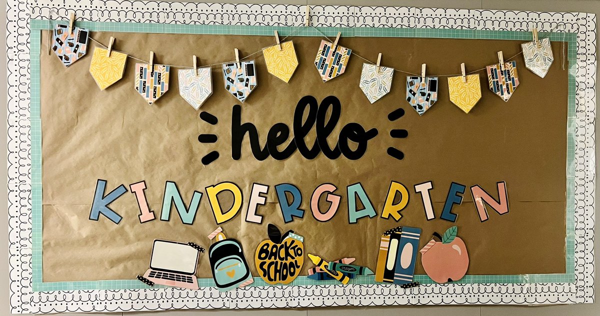 Can’t wait for Kindergarten to start next week!! 🤍