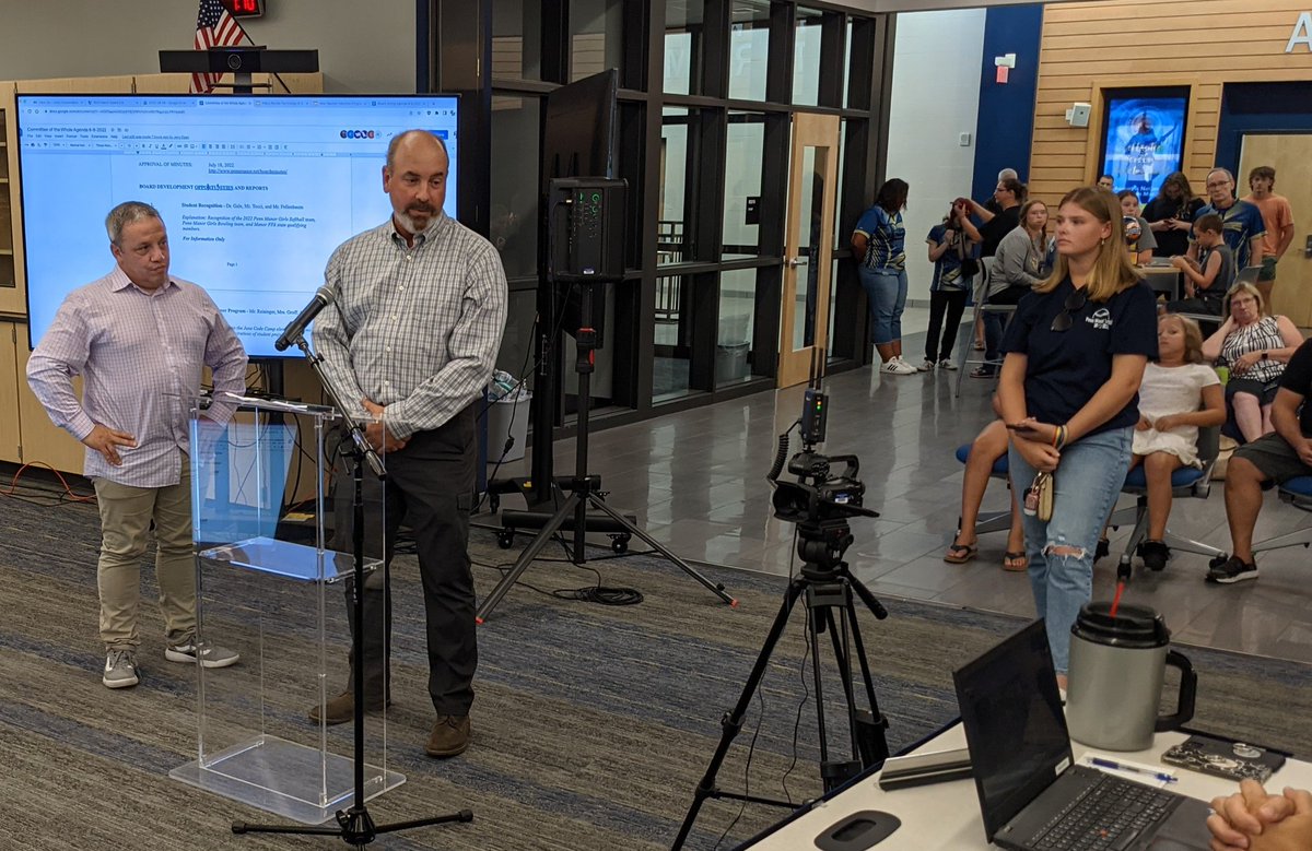 The softball team and Coach Stokes also were honored Monday for compiling a 15-1 section record, a first-ever District 3 6A championship, the Section I championship and  the L-L League championship. The team also made it to the quarterfinal round of the state playoffs. Congrats!
