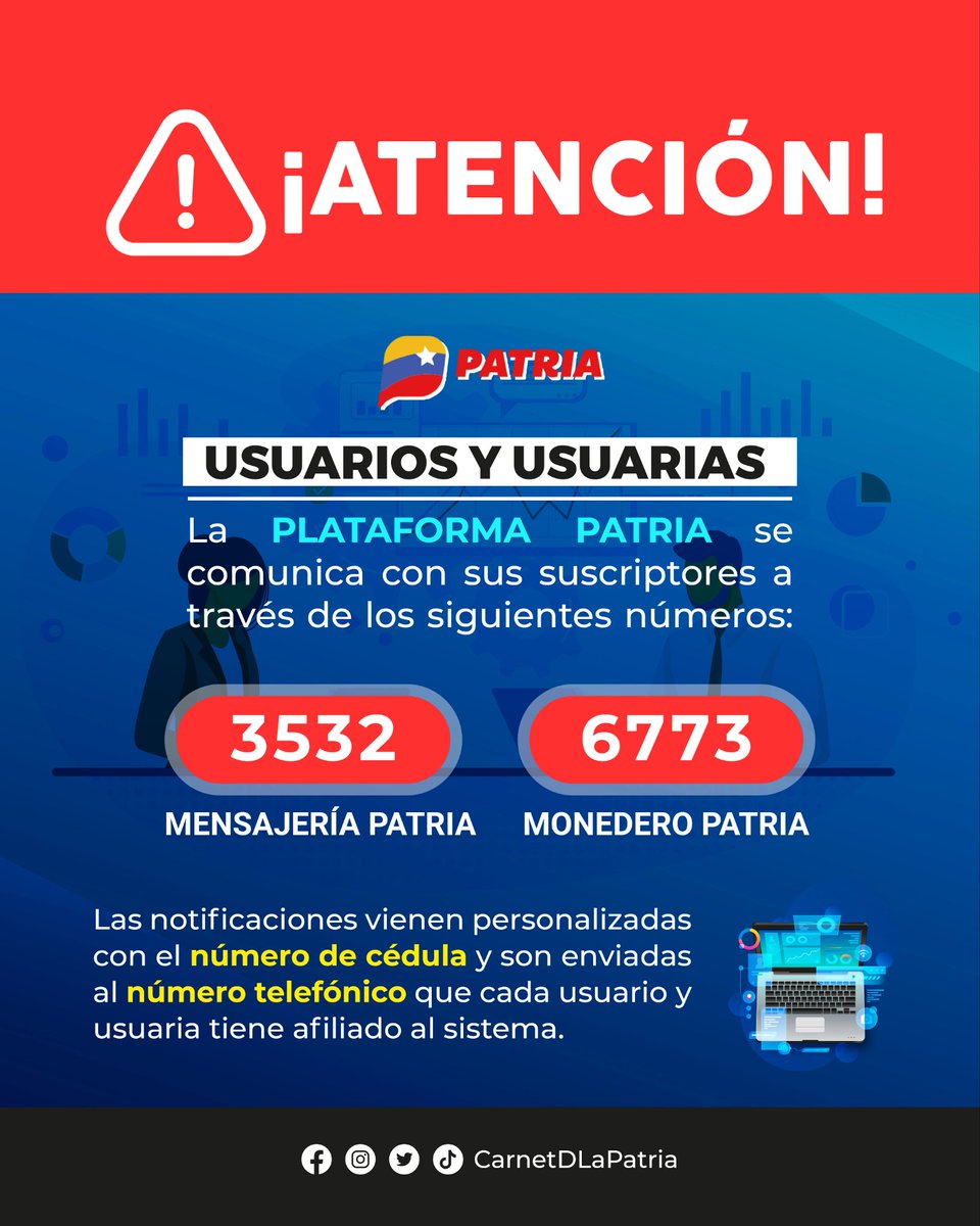Carnet de la patria tweet media
