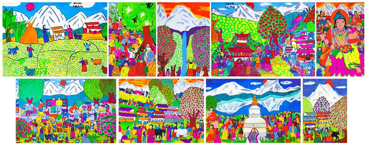 The Himalayan Dream 3nd Series 

Artist : Alisha Tamamg

The Um Hong-gil Human Foundation has been promoting the ‘Seraph Village School Building Project’ to establish a school in the Himalayas. 

enftee.com/company/galler…

#Himalayan #UmHonggil