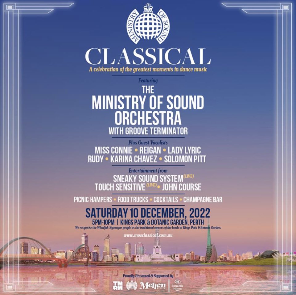 RN it’s 8° & hissing down. But, hey, summer’s coming & have just picked up tix for this. 💃 Bring it on #MinistryofSound #MinistryOfSoundClassical