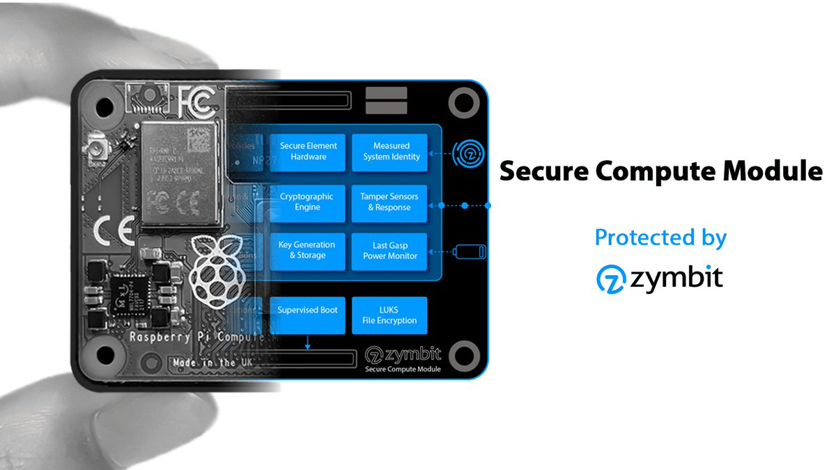zymbit's tweet photo. Secure Compute Module - Protected by Zymbit
https://t.co/ooPJH1qQ3X
#securecomputemodule #security #softwaredeveloper #raspberrypi #encryption #IoT #blockchain @raspberrypi https://t.co/yJdNHZZUKr