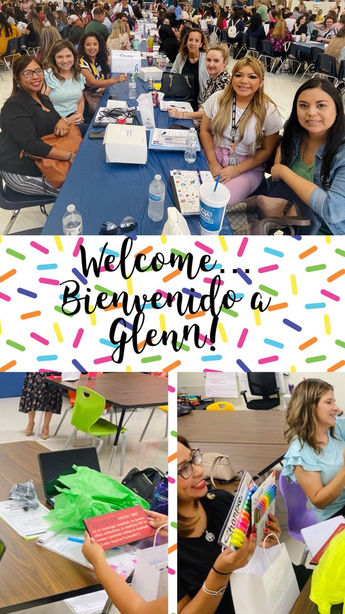 michelleRfine's tweet photo. 🎉 We officially welcomed a “SHARP” group of educators who will “INSPIRE” our @NISDGlenn Astronauts! THEY hold the key 🔑 to OUR SUCCESS! 🙌🏼@JGELEMVP @MrsG_Trevino #NISDNTA #NISDignited #AstronautsIgnited https://t.co/Ko0nljOGSy