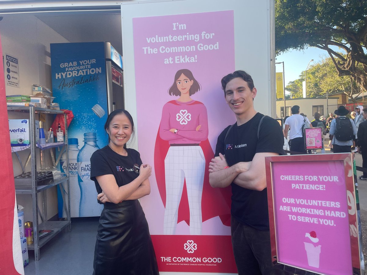 Our team get 2 days of paid charity leave each year to volunteer for a cause close to their heart ❤️

Shout out to Daisy and Zach for putting in a shift yesterday in support of <a href="/thecommongoodau/">thecommongoodau</a> &amp; medical research at The Prince Charles Hospital 🙌

#ekka #medtech #AI #ML #Brisbane