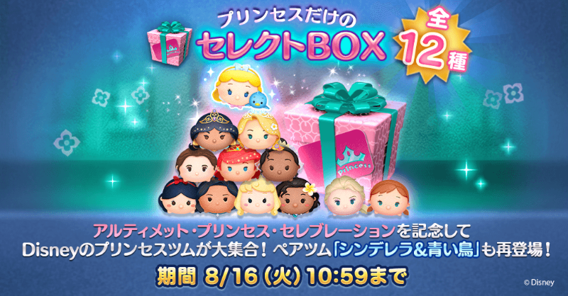 ❤・・・・・・💛 プリンセスだけの セレクトBOX