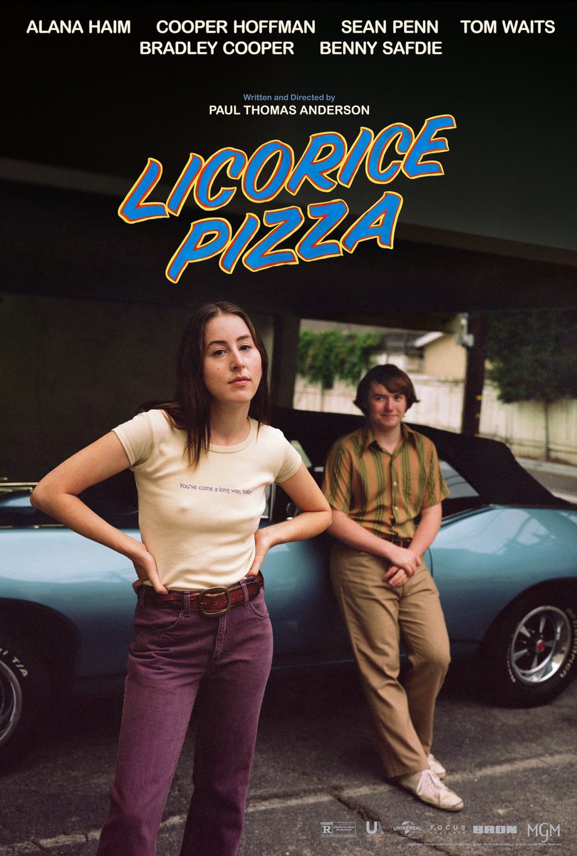 #LicoricePizza is now free on @PrimeVideo | That is all : )