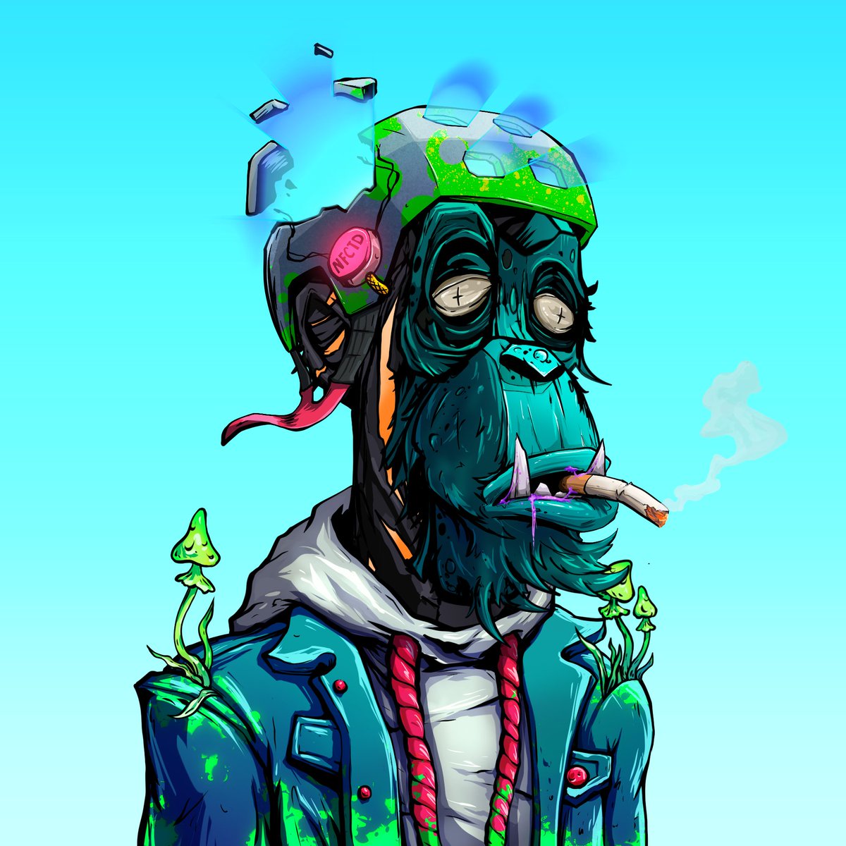 VoidsNatural's tweet photo. Special thanks to @kinsafemoon for helping me secure an airdrop 

Mobs look out for Mobs ❤️‍🔥❤️‍🔥❤️‍🔥

@InfectedMob Makes art like no one else! Extremely unique and absolutely top quality 

Can't wait for the future of what this team provides! https://t.co/mRNUHR5G1B