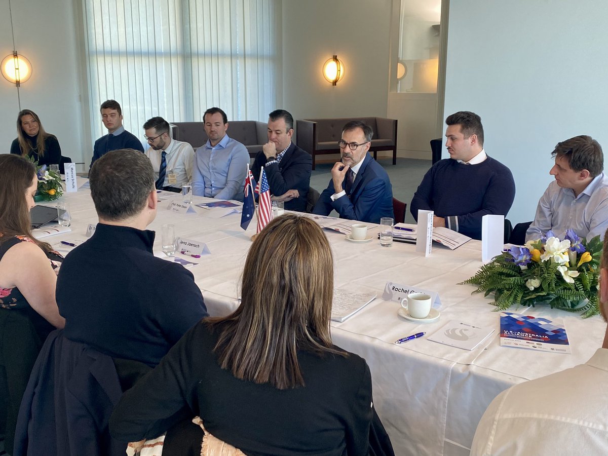 Thrilled to kick off Day 1 of the Regional Workshop at Parliament House with <a href="/PeterSawczak/">Peter Sawczak</a> 🇳🇿🇺🇸#USAembassyinOz #NextGen #UWA