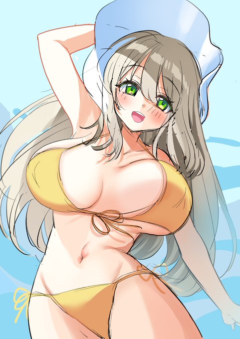 暑いから水着WIP再掲 