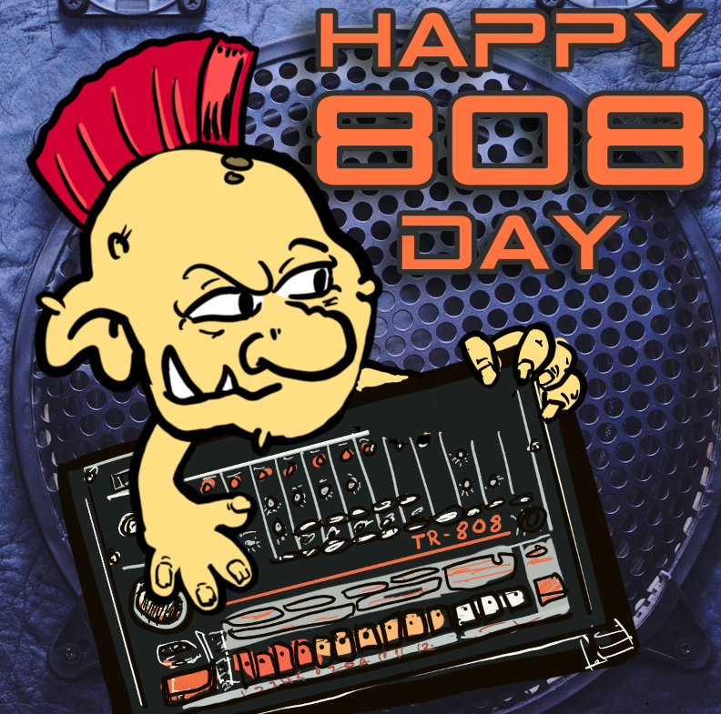 Want to wish everyone a Happy 808 day!!

I don't want to work, I just want to bang on me TR-808 all day!

#TR808 #RektTrollz #DrumMachine