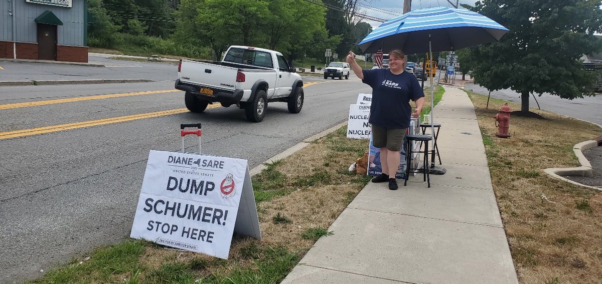 DianeSare's tweet photo. A few photos of volunteers organizing for my campaign in Florida, New York.
#SareForSenate #DumpSchumer #Hyperinflation #ChuckChuck #NuclearPower #NotNuclearWar https://t.co/8l9PDHPt9A